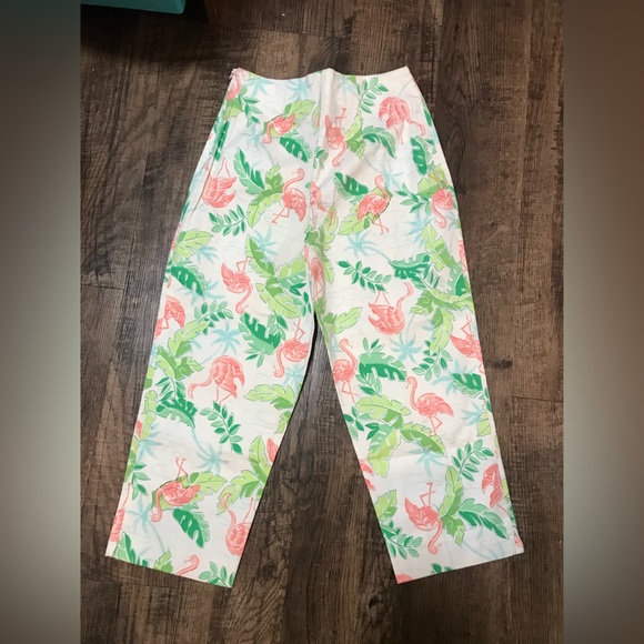 Briggs | 8P Flamingo Capri Pants NWT - Picture 2 of 3
